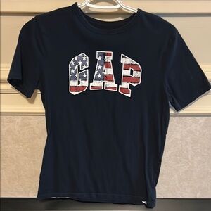 GAP Kids Navy Blue Graphic T-Shirt XXL